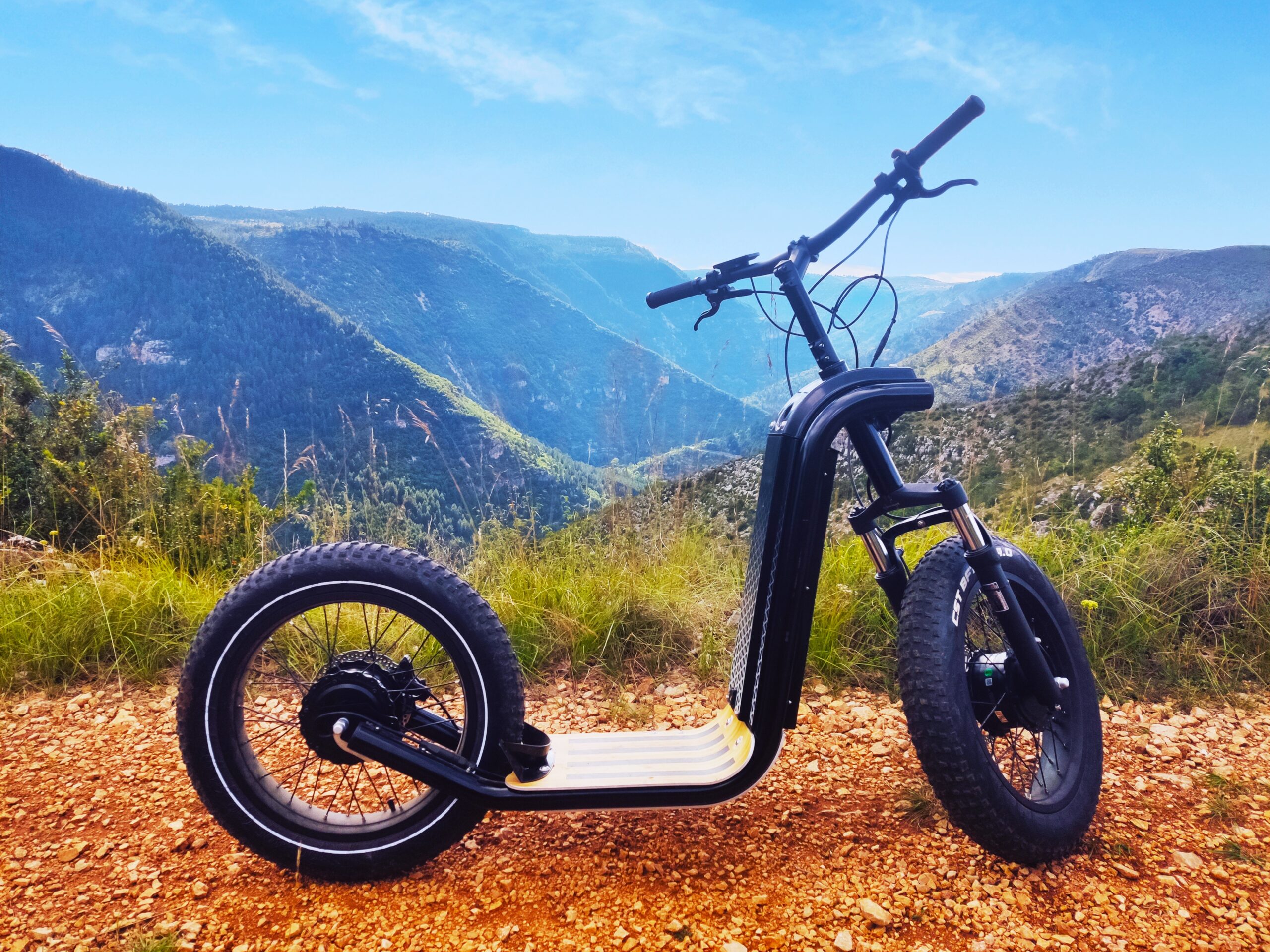 La trottinette électrique tout-terrain